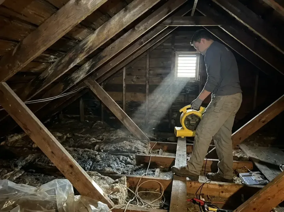 attic-water-damage-drying-proc-007 — frequently asked questions, Emergency Water Extraction & 24/7 Flood Response in Nampa,…